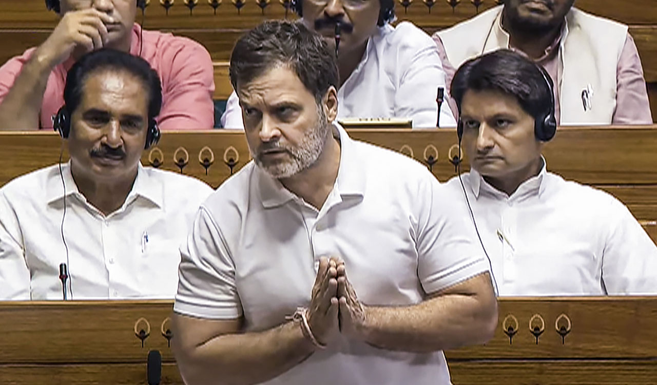 After uproar, Rahul’s comments on ‘Hindus’ in Lok Sabha expunged