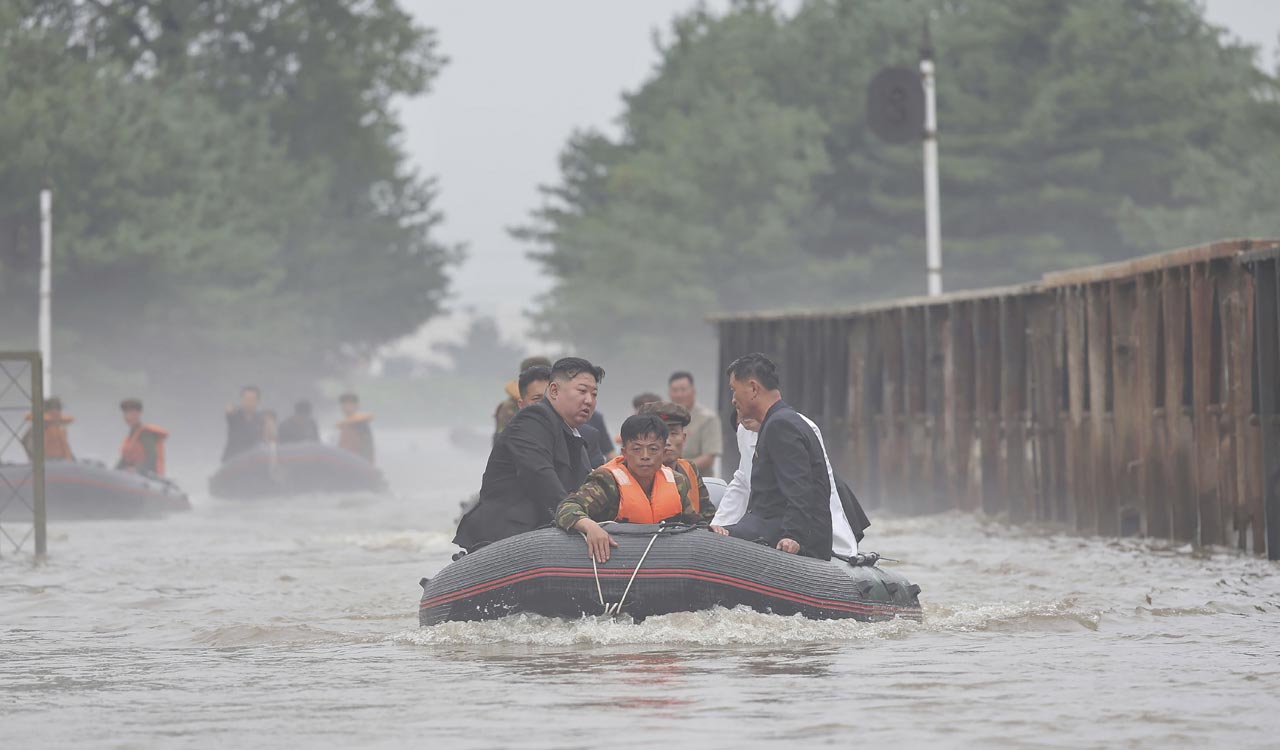 Rains flood thousands of houses, farmland in North Korea