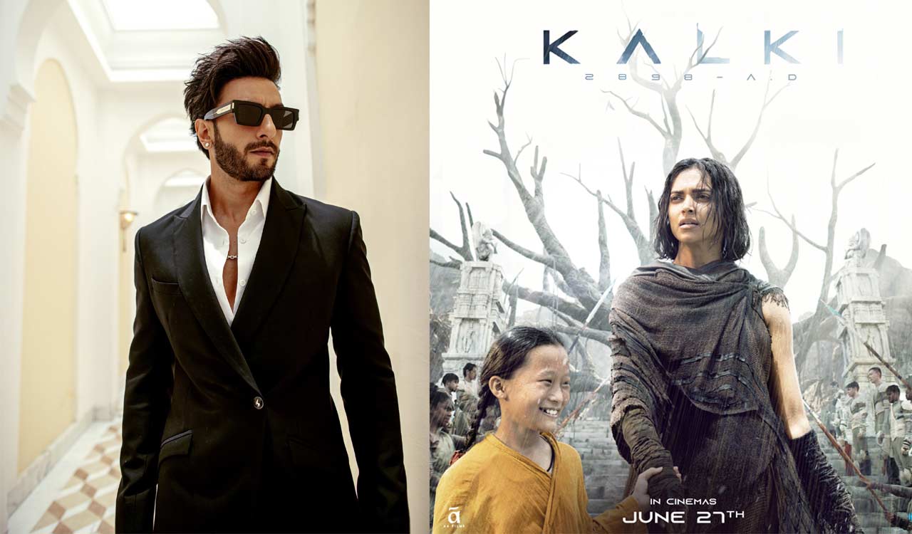 Ranveer Singh praises Deepika Padukone in ‘Kalki 2898 AD,’ calls her ‘beyond compare’