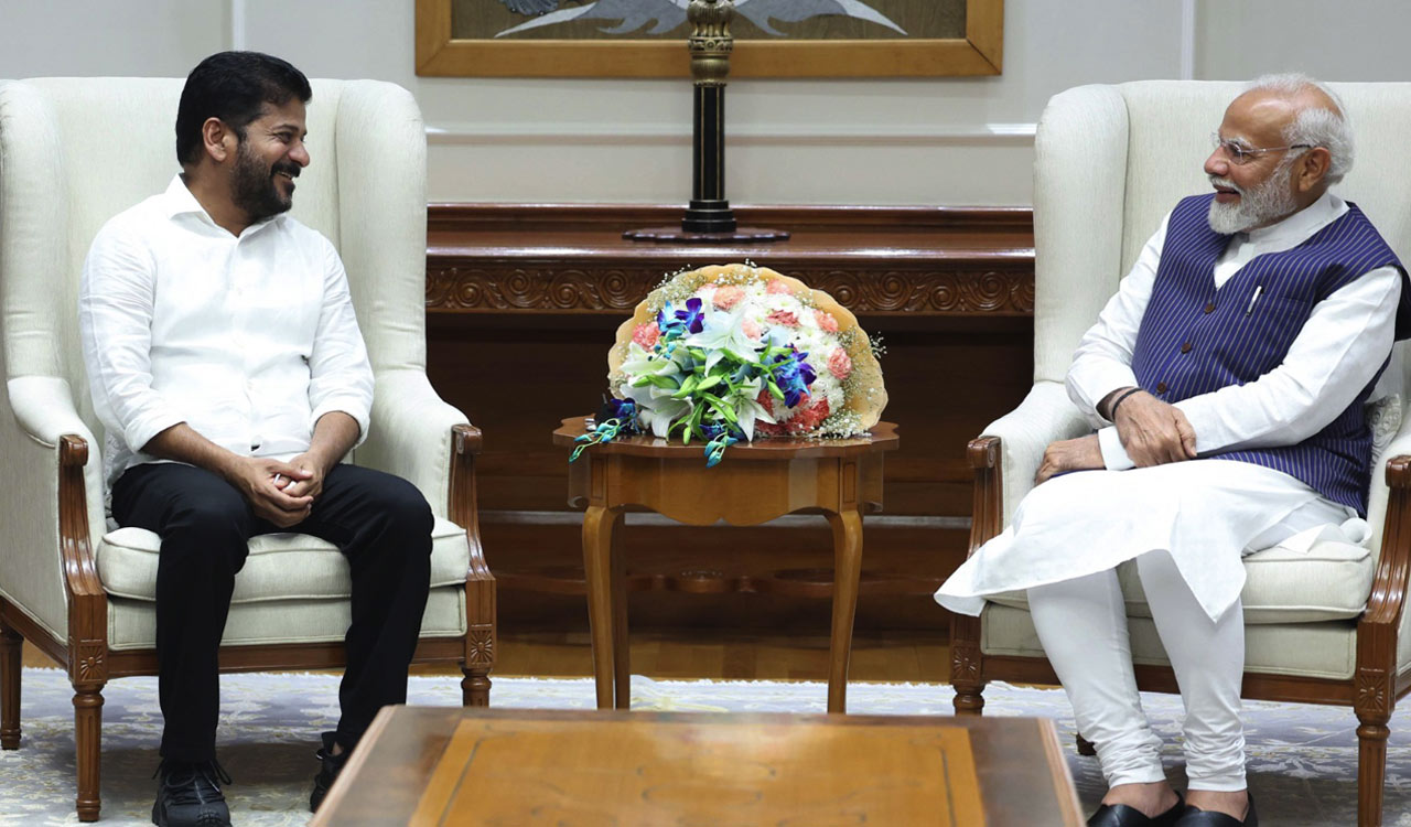 Revanth meets PM Modi, requests to allocate coal blocks to Singareni