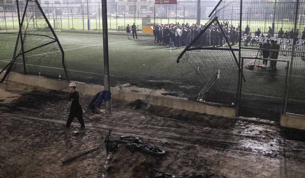 Rocket strike kills 11 children in Golan Heights soccer field, threat of wider war looms