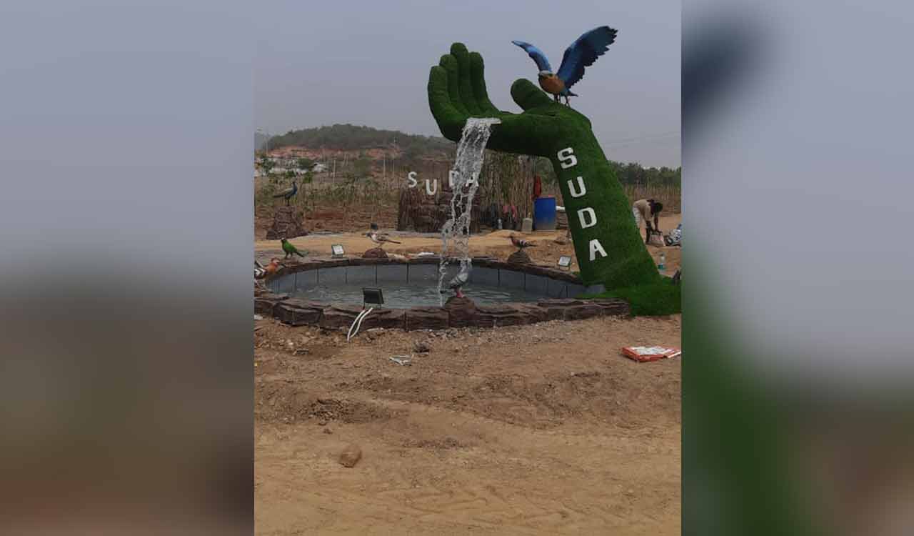 SUDA park in Khammam lies in state of neglect