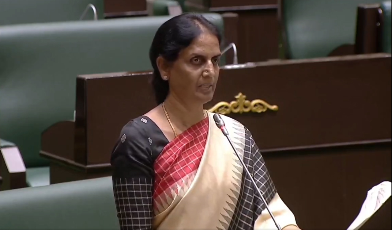 Former Home Minister Sabitha Indra Reddy criticises Congress govt over rising crime rate