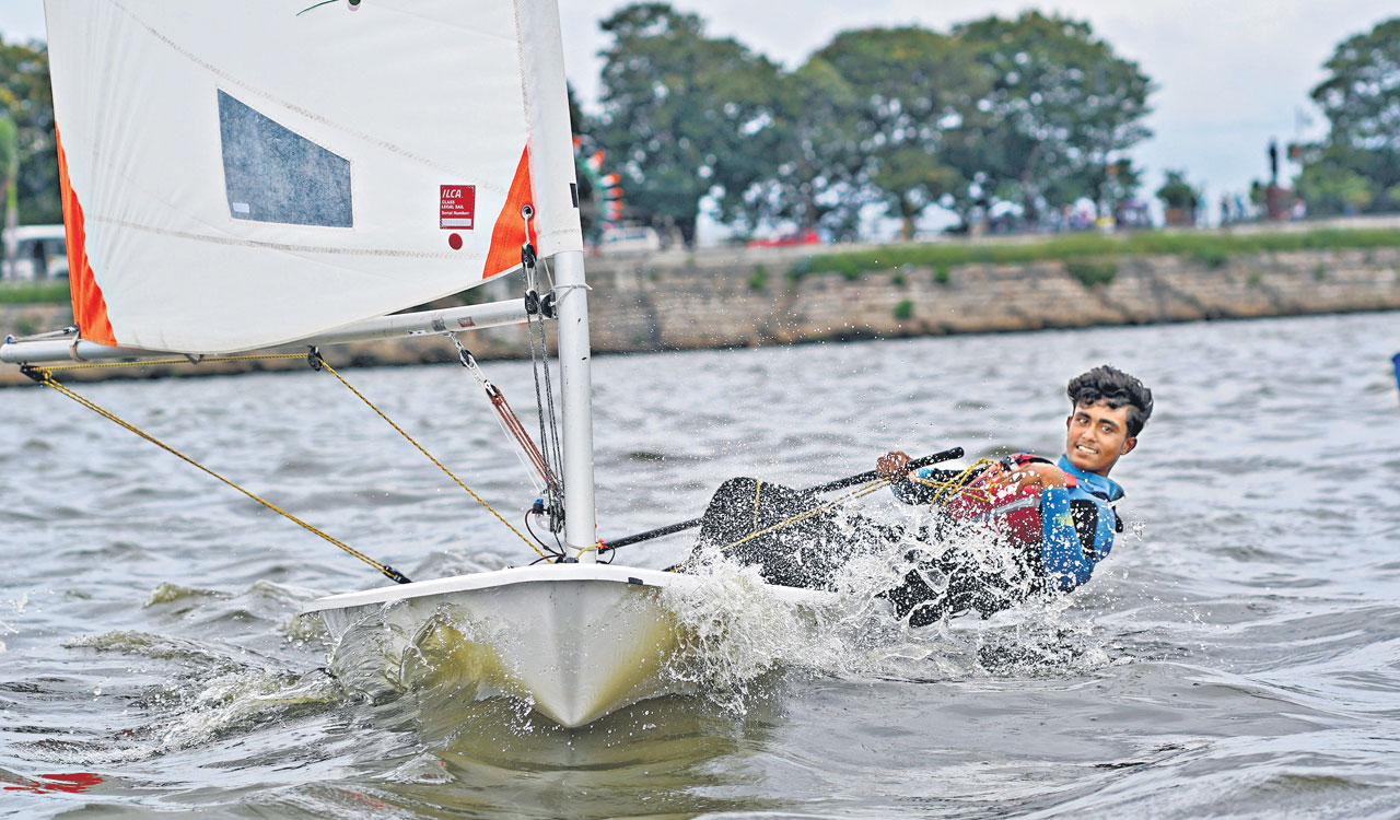 Ekalavya impresses in ILCA 4 singles event in Monsoon Regatta