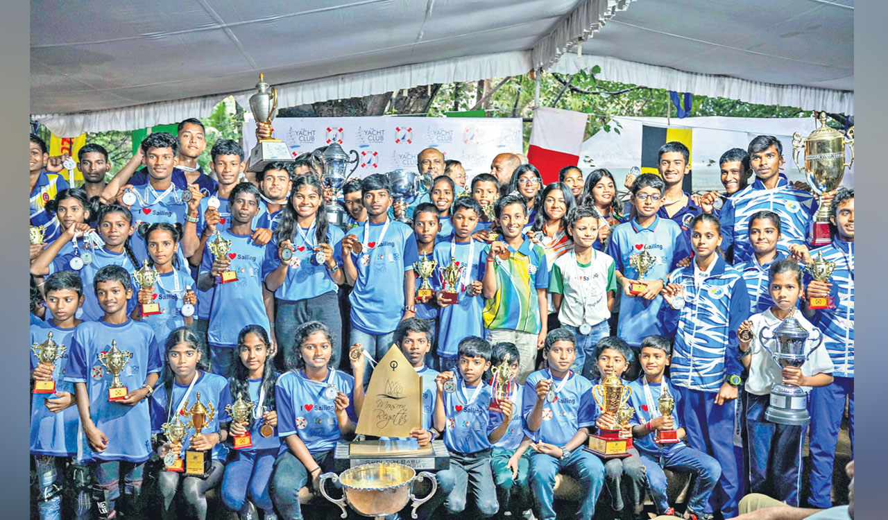 Telangana sailors impress at 15th Monsoon Regatta