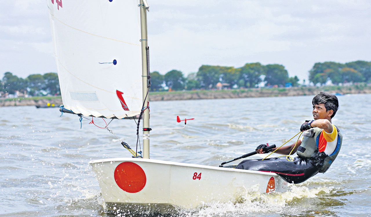 Telangana’s Govardhan continues to impress at Monsoon Regatta