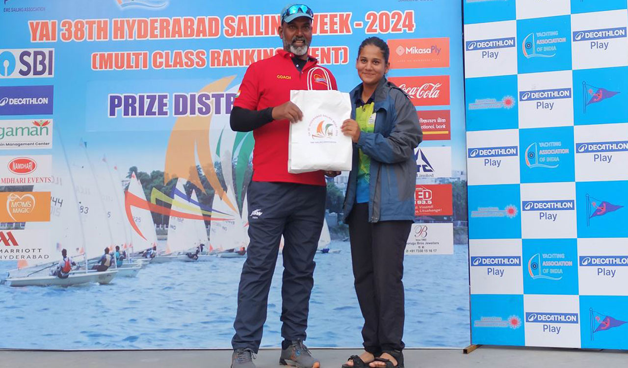 Double delight for Ritika at Hyderabad Sailing Week