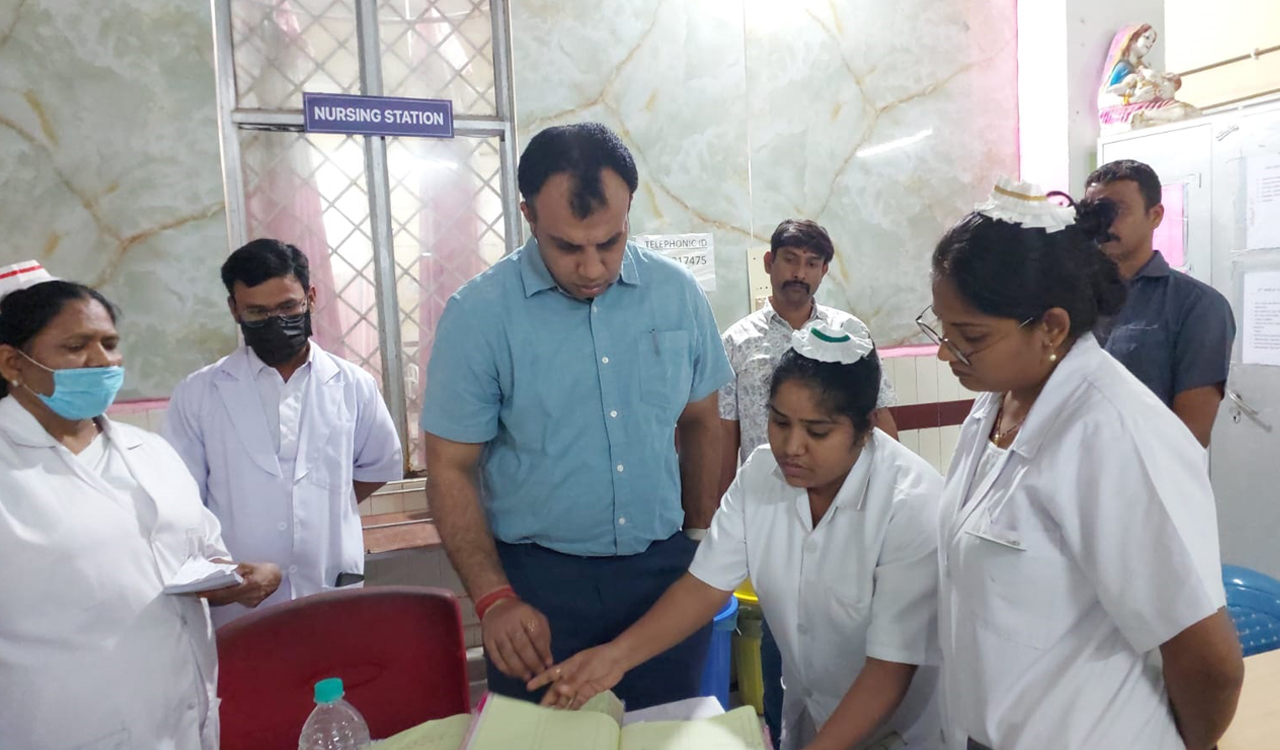 Sircilla Collector with rare blood group promises to donate blood