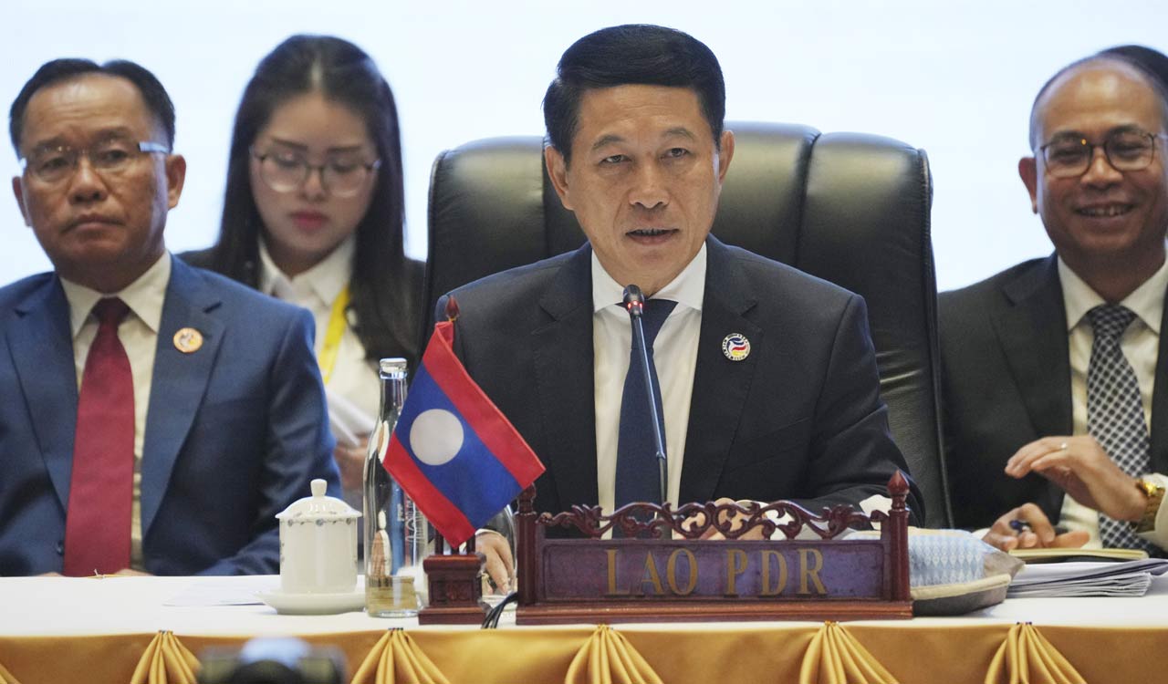 ASEAN: Diplomats in Laos, to focus on Myanmar violence, South China Sea tensions