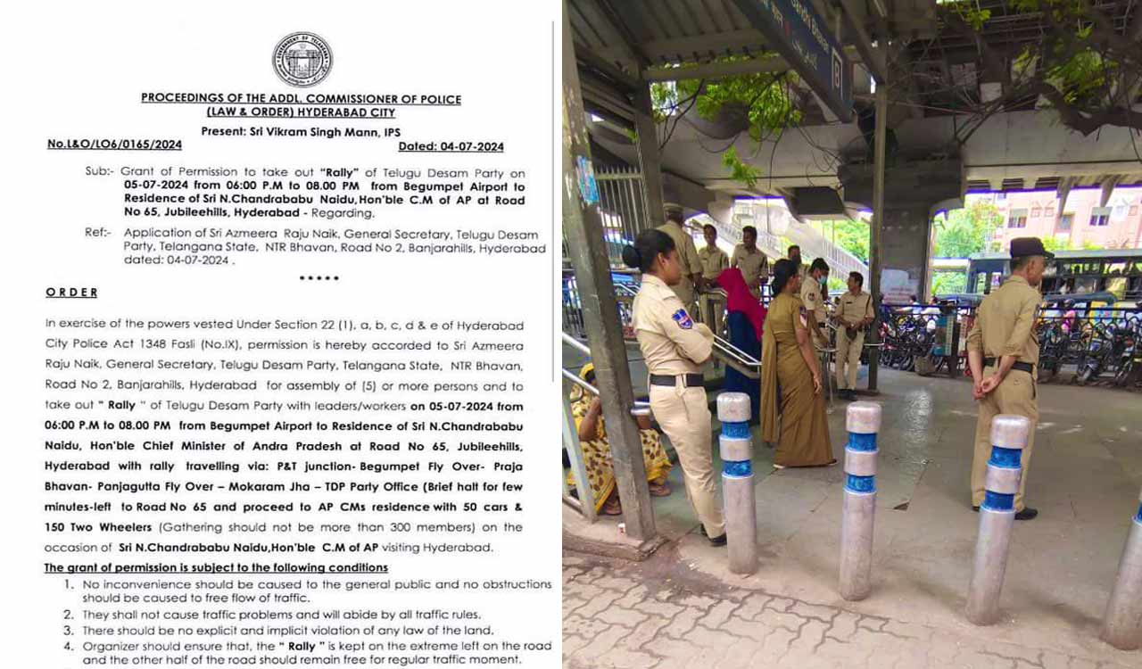 ‘Permission for TDP rally, but no permission for unemployed to protest in Hyderabad’