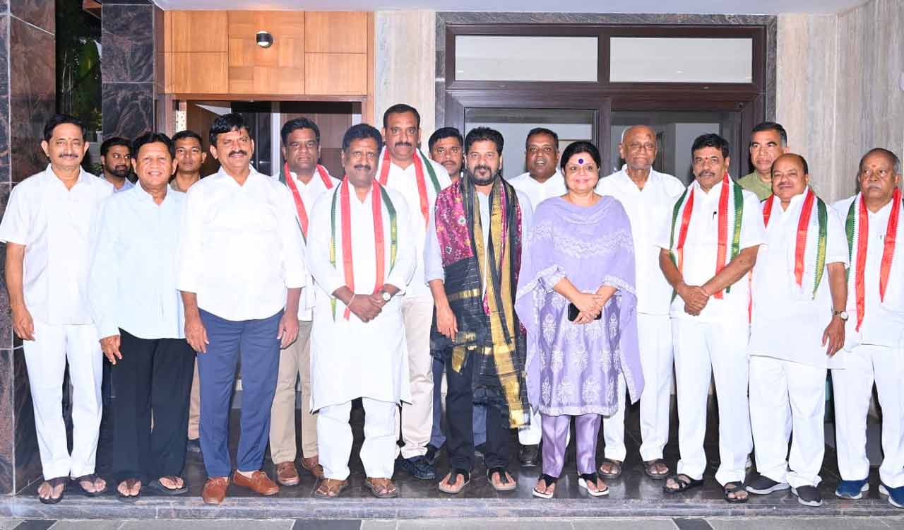 Telangana: Six BRS MLCs defect to Congress in a midnight operation