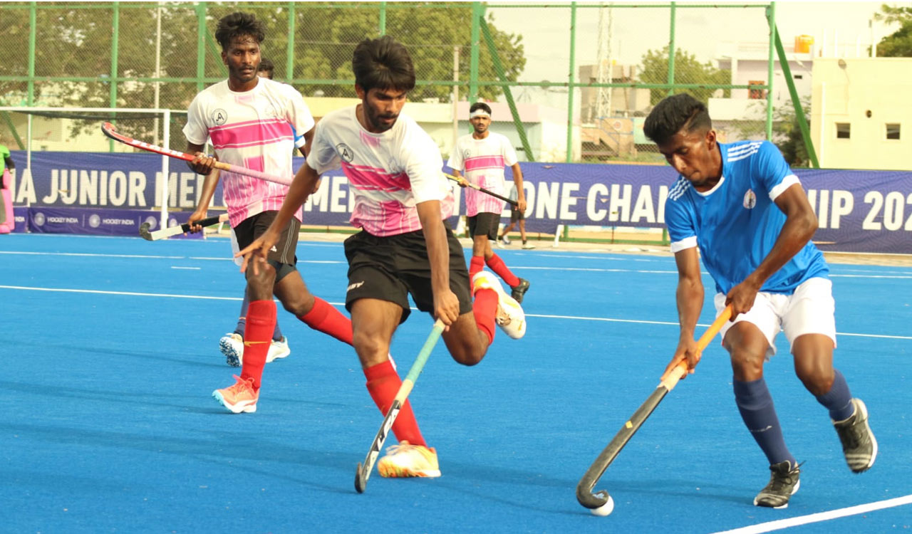 Telangana hockey teams secure wins in Junior South Zone Championship