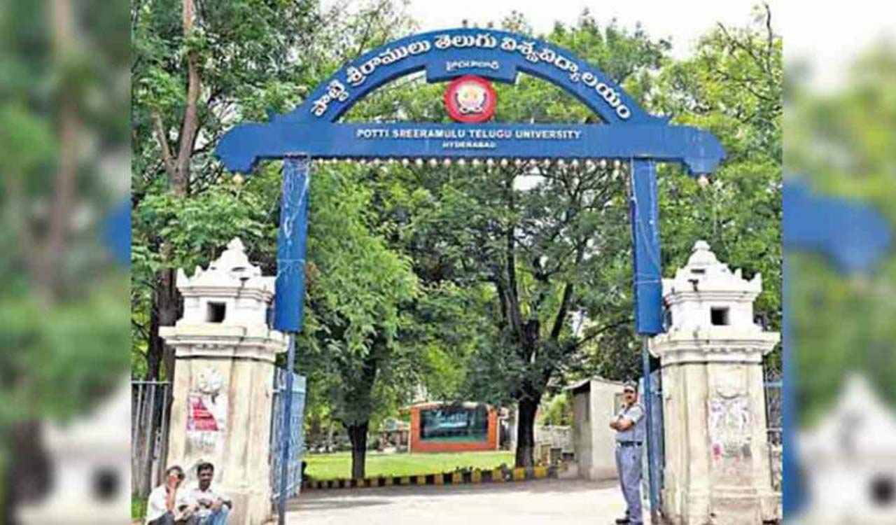 Potti Sreeramulu Telugu University notifies admissions for Telangana