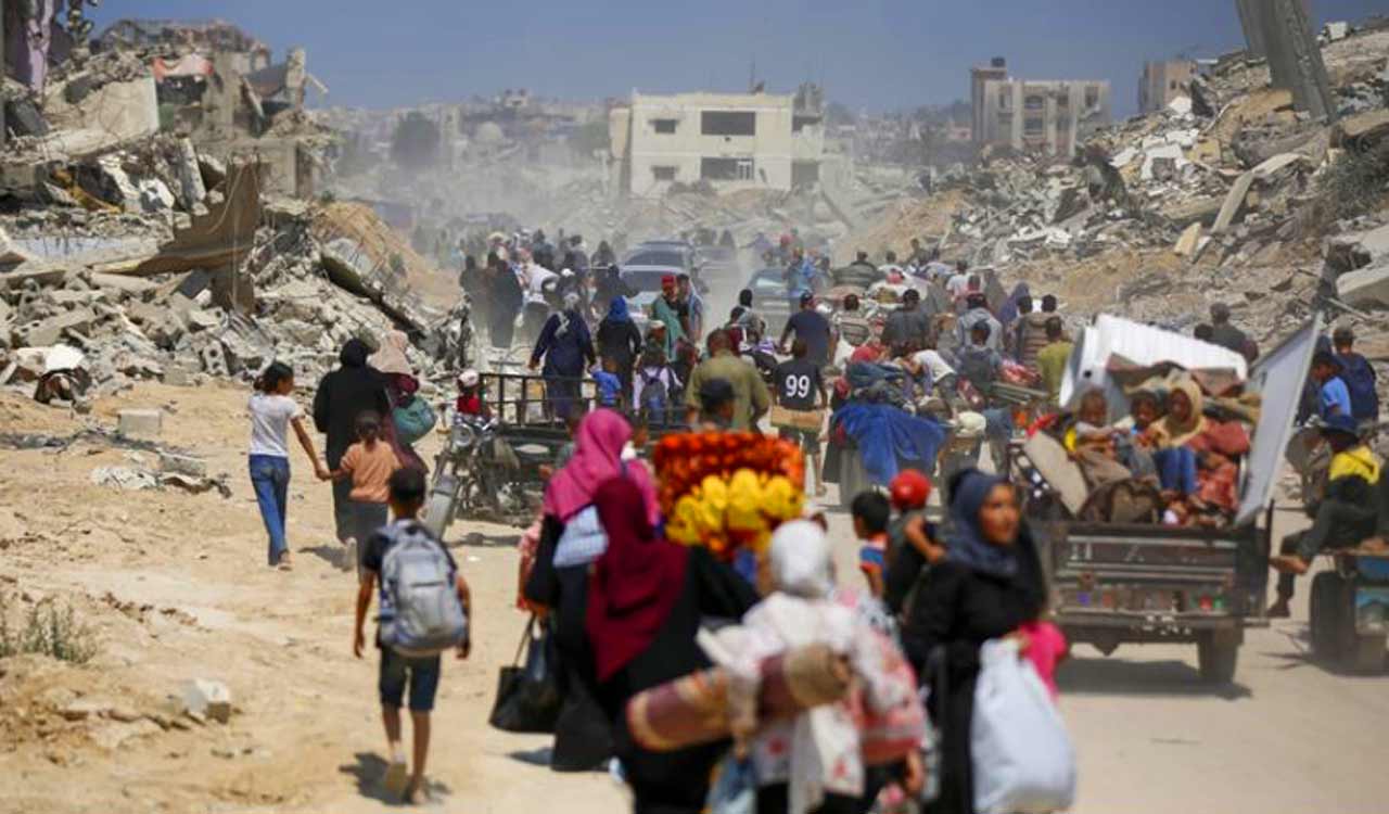 Thousands of Gazans flee after Israel’s evacuation orders: UN