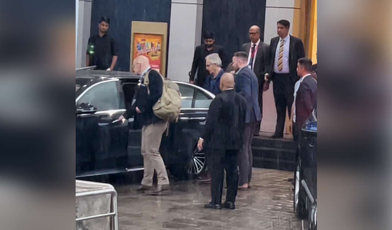 Tony Blair arrives in Mumbai for Anant-Radhika Wedding