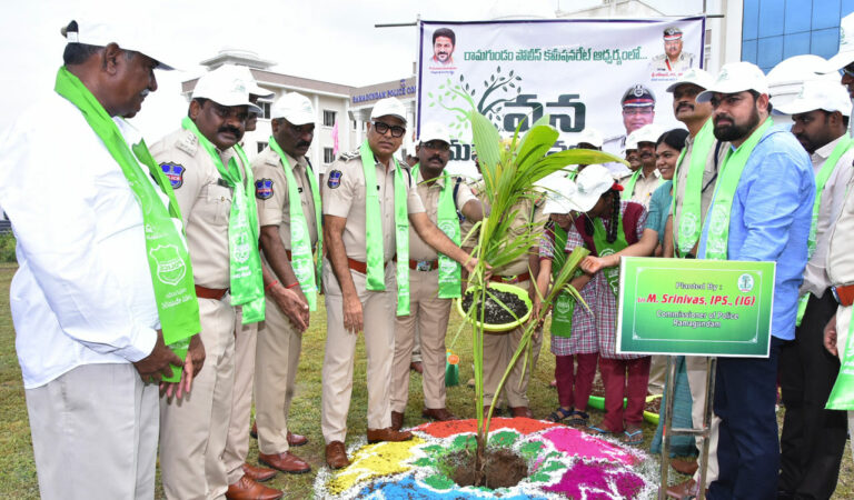 Trees will play vital role in protection of environment: Ramagundam CP
