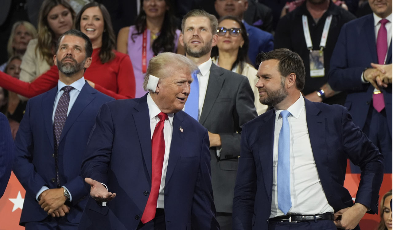 Donald Trump gets a hero’s welcome at RNC, picks JD Vance as running mate