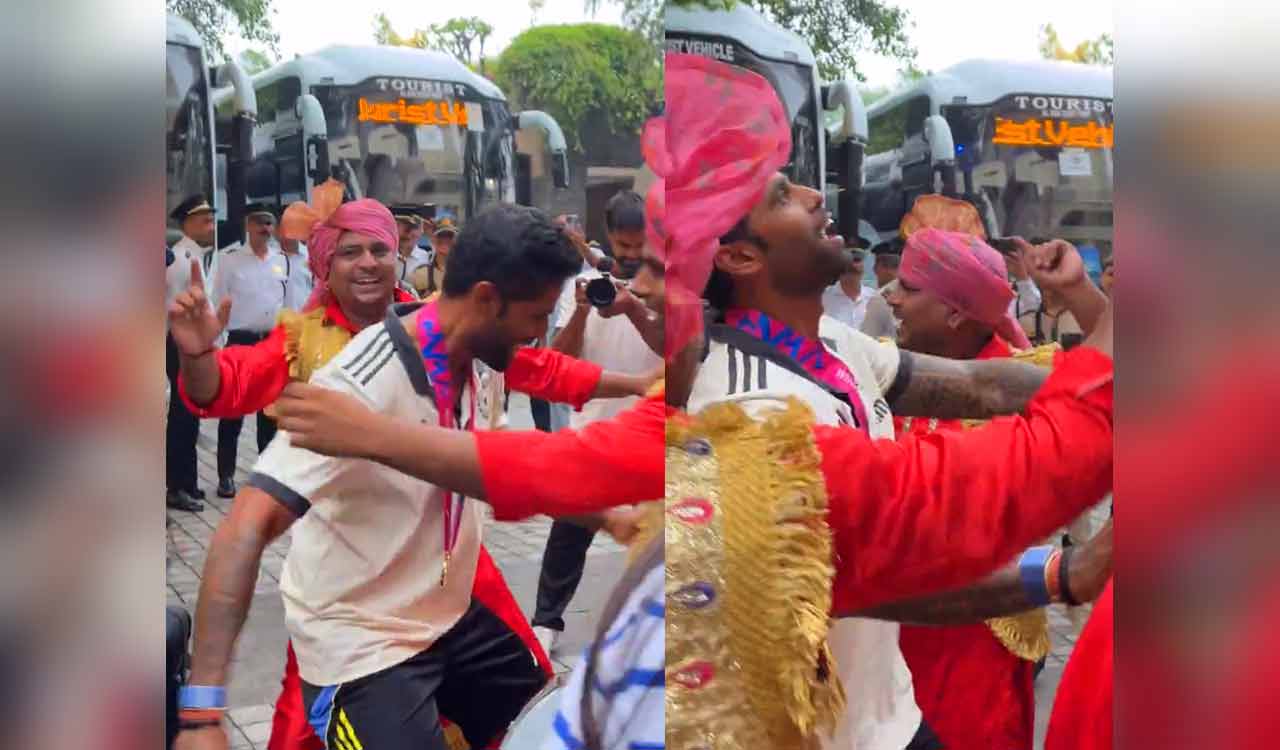 Watch: Suryakumar dances as T20 World Cup Champions receive grand welcome in Delhi