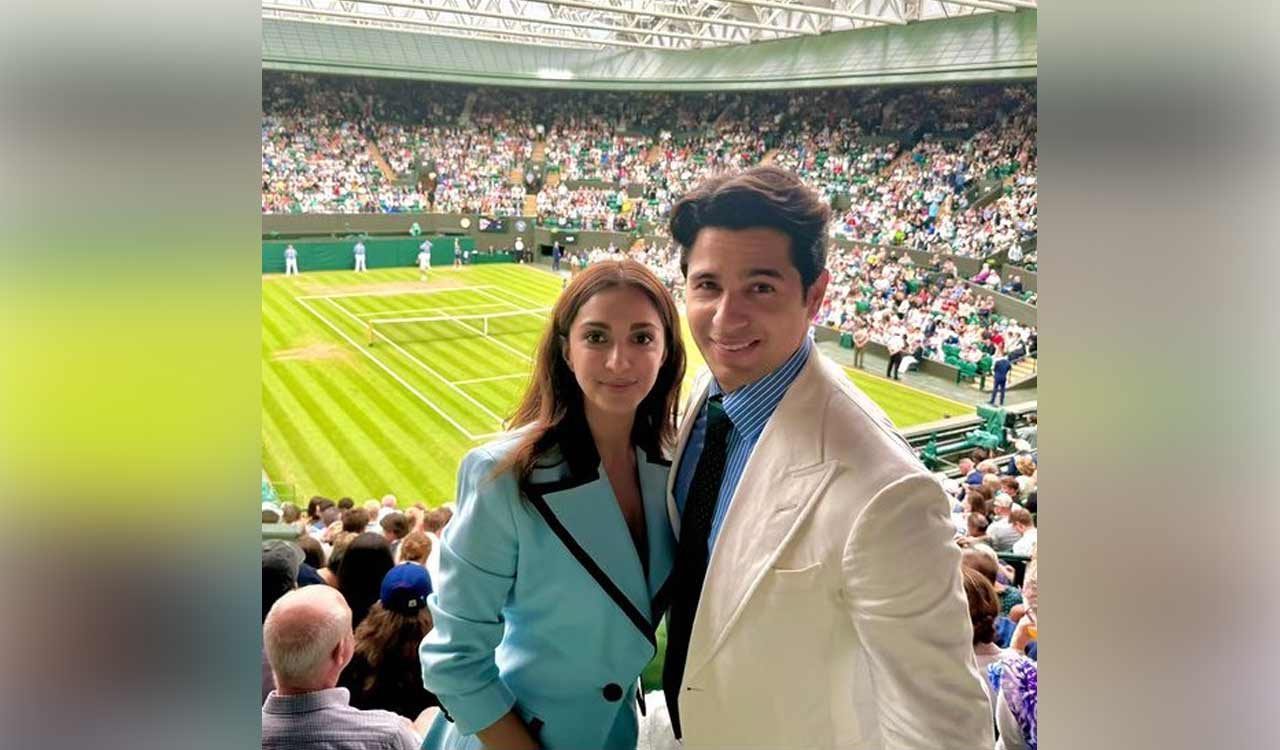 Watching Wimbledon with Kiara was surreal and special: Sidharth ...