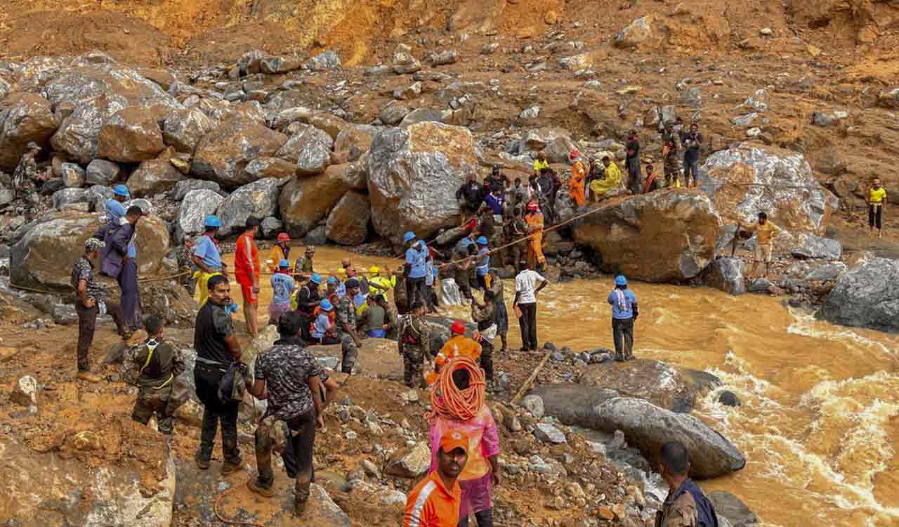 Wayanad landslides: Mud-covered bodies hugging each other found