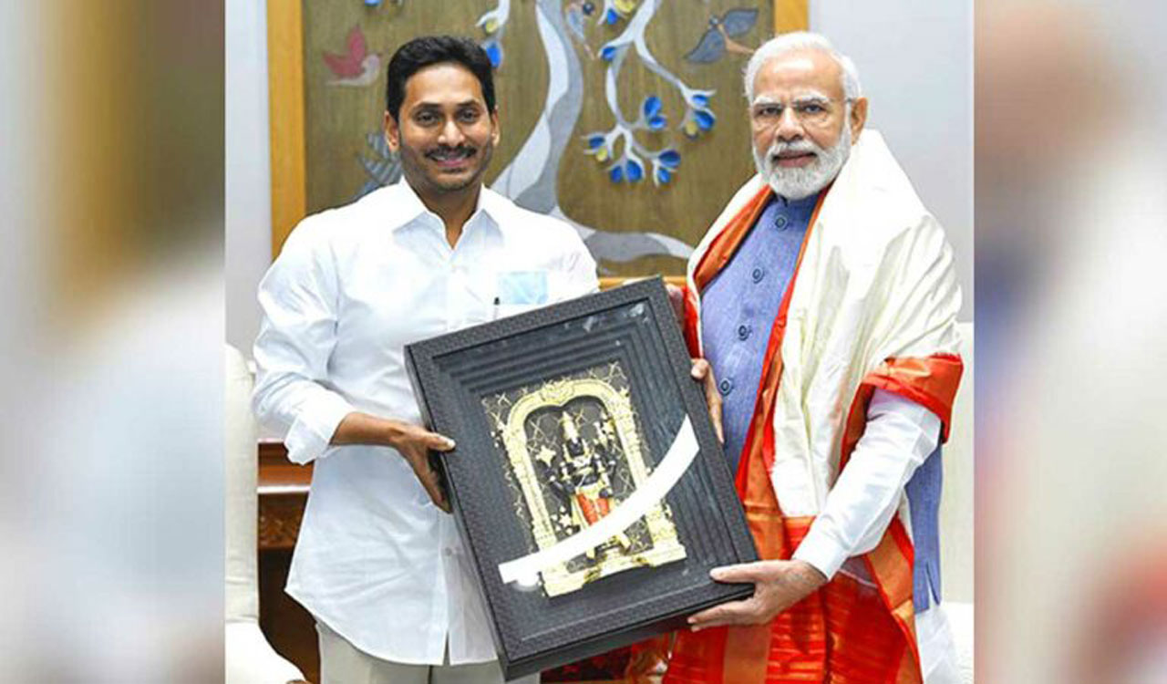 Jagan writes to PM Modi, says law and order “non-functional” in Andhra