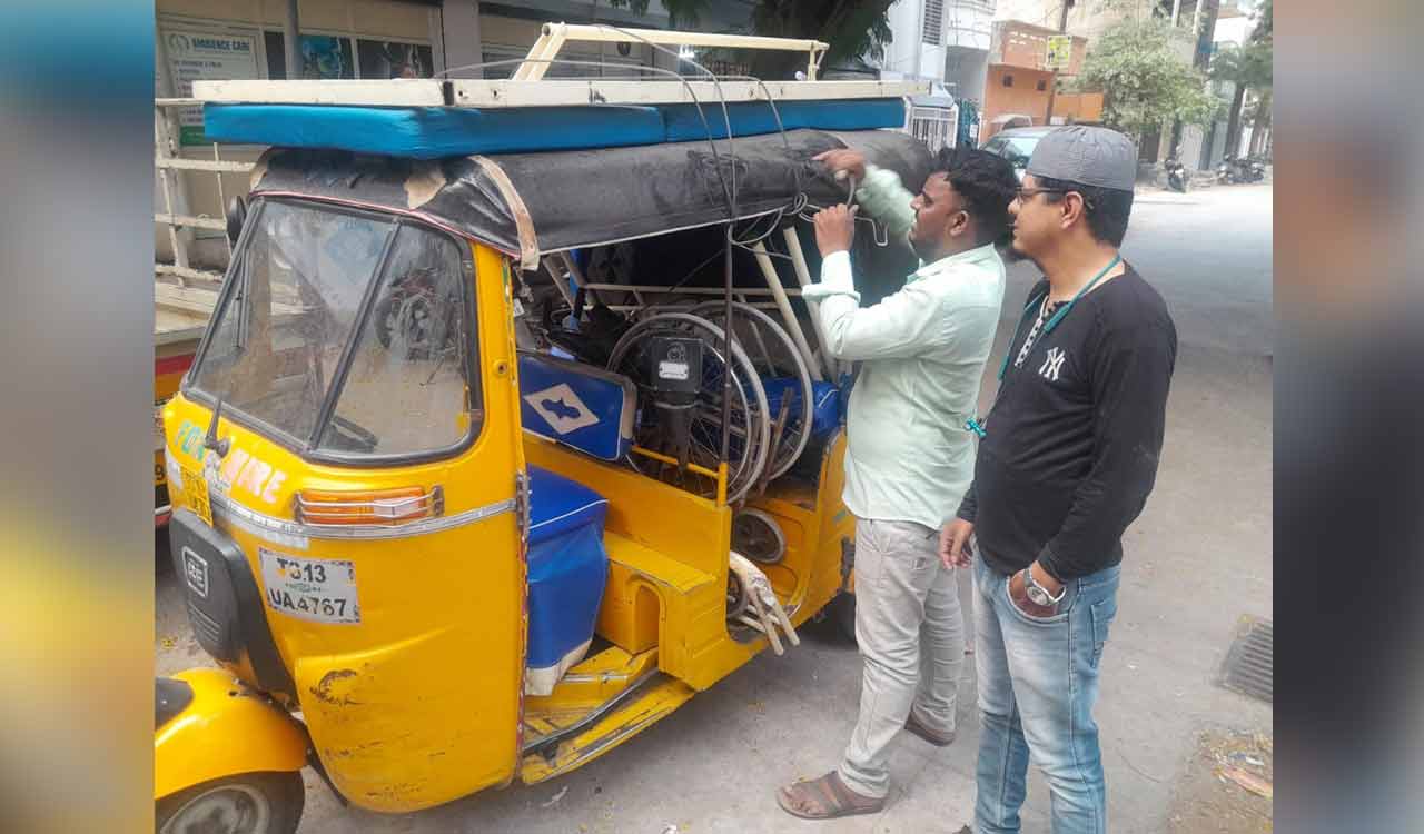 AMEB provides free hospital bed to auto-rickshaw driver – Telangana Today