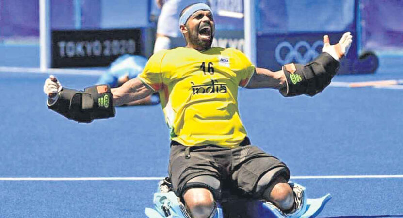 File photo of Indian men's hockey team goalkeeper PR Sreejesh