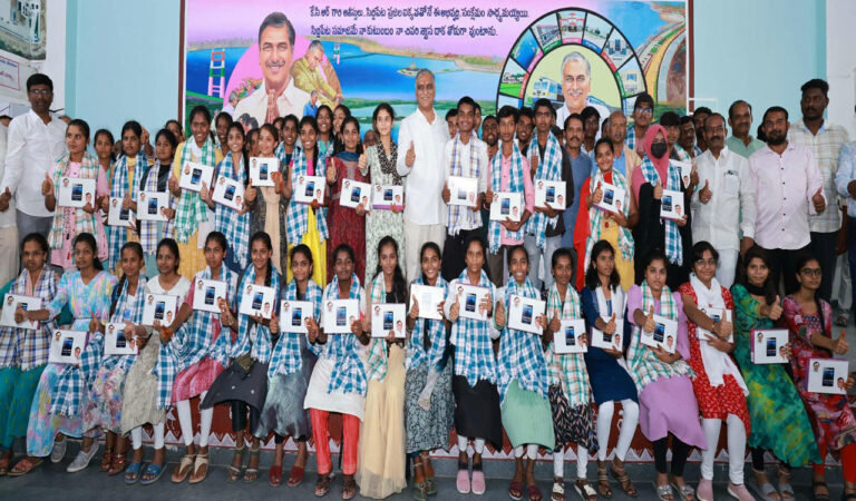 The former Minister said Siddipet district stood at the top in Class 10 results for five years as students, teachers, and parents put in a collective effort.