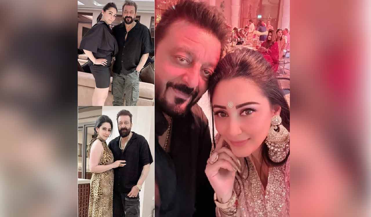 Maanayata wishes her ‘strongest, full of life support system’ Sanjay Dutt on his 65th b’day