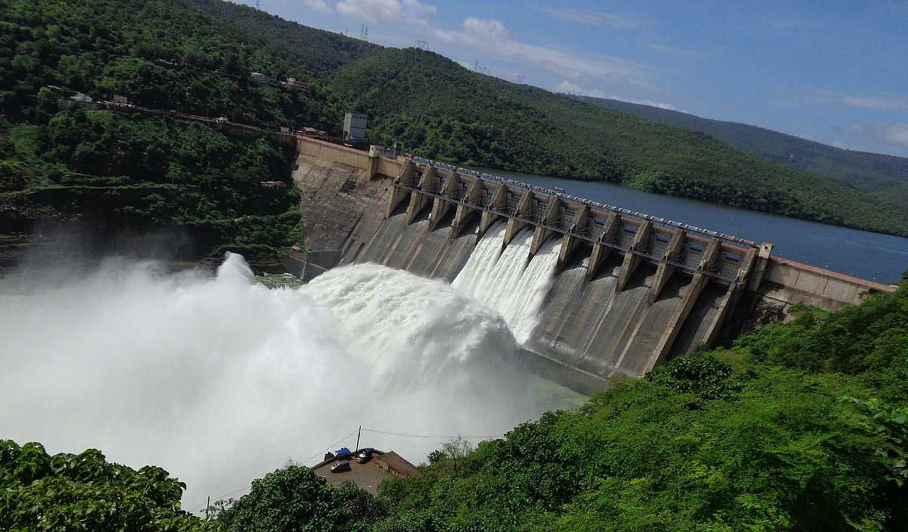 Srisailam project gets its first inflows-Telangana Today