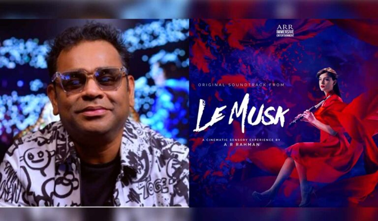 AR Rahman unveils soundtrack of his musical film ‘Le Musk’