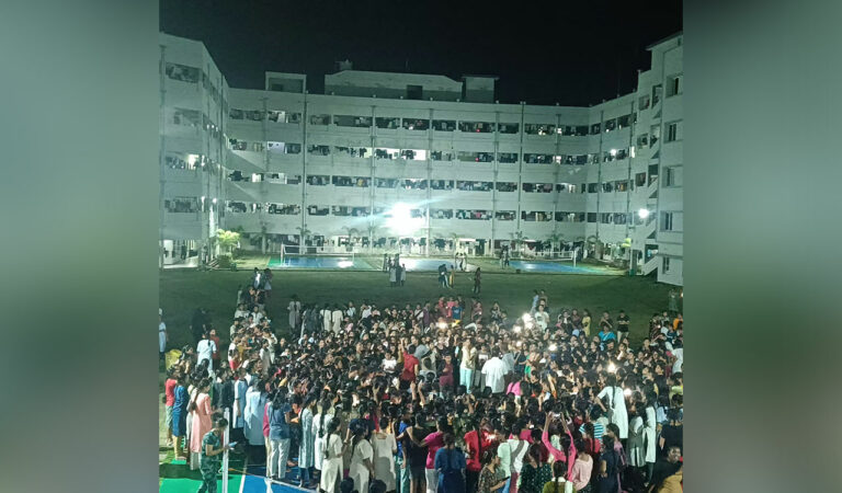 Andhra Pradesh students protest over 'hidden cameras' in girls' washroom; Minister Lokesh orders enquiry 