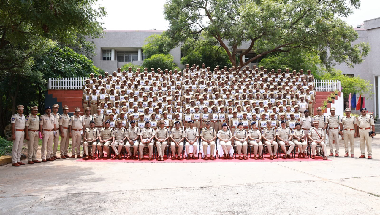 Telangana DGP Dr. Jitender visits Police Academy in Hyderabad