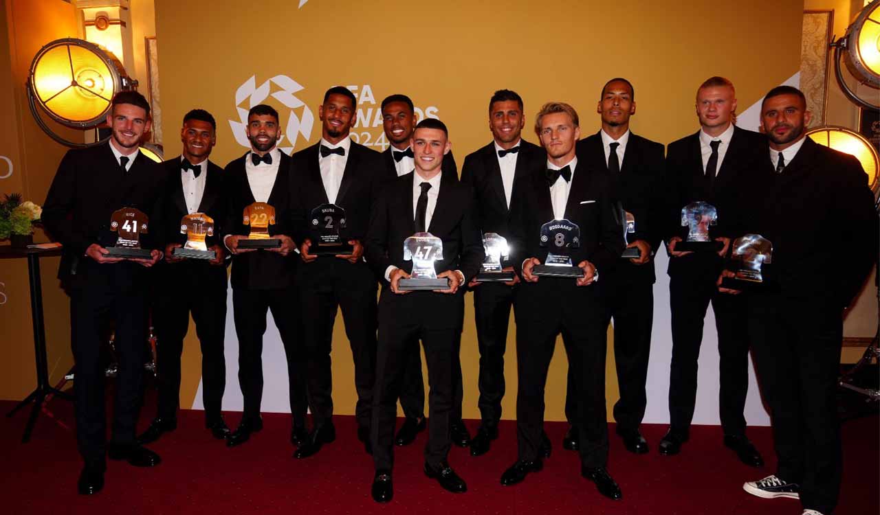 Arsenal, Manchester City stars shine in PFA PL Team of the Year
