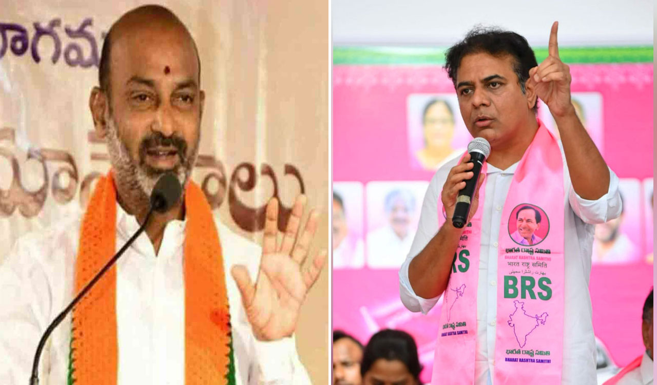 Bandi ridicules Kavitha’s bail, KTR urges SC to initiate contempt of court proceedings