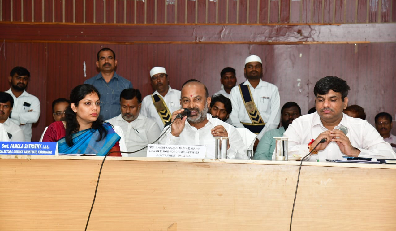 Bandi Sanjay promises to develop Karimnagar