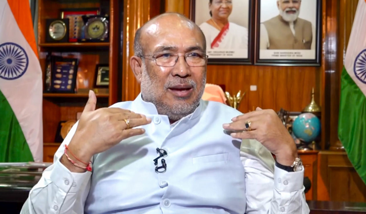People are with me, why should I resign, asks Manipur CM Biren Singh