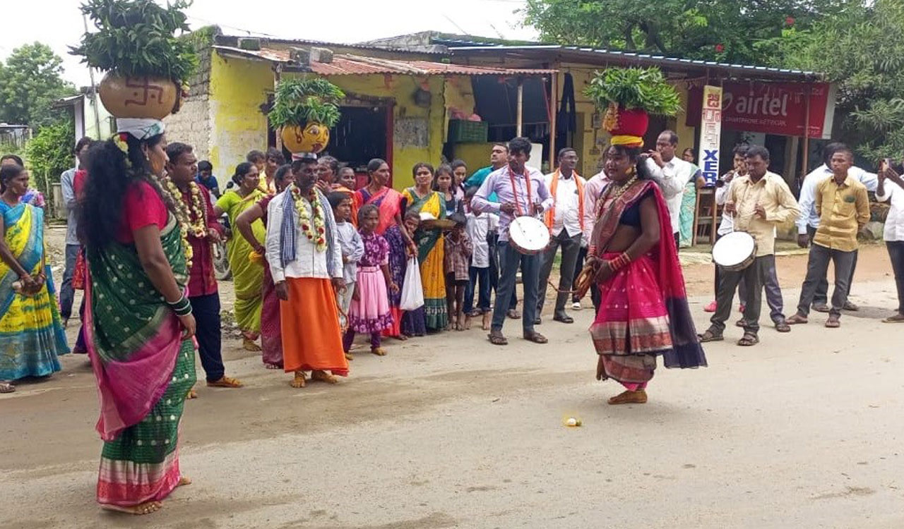 Bonalu festival celebrated in Asifabad