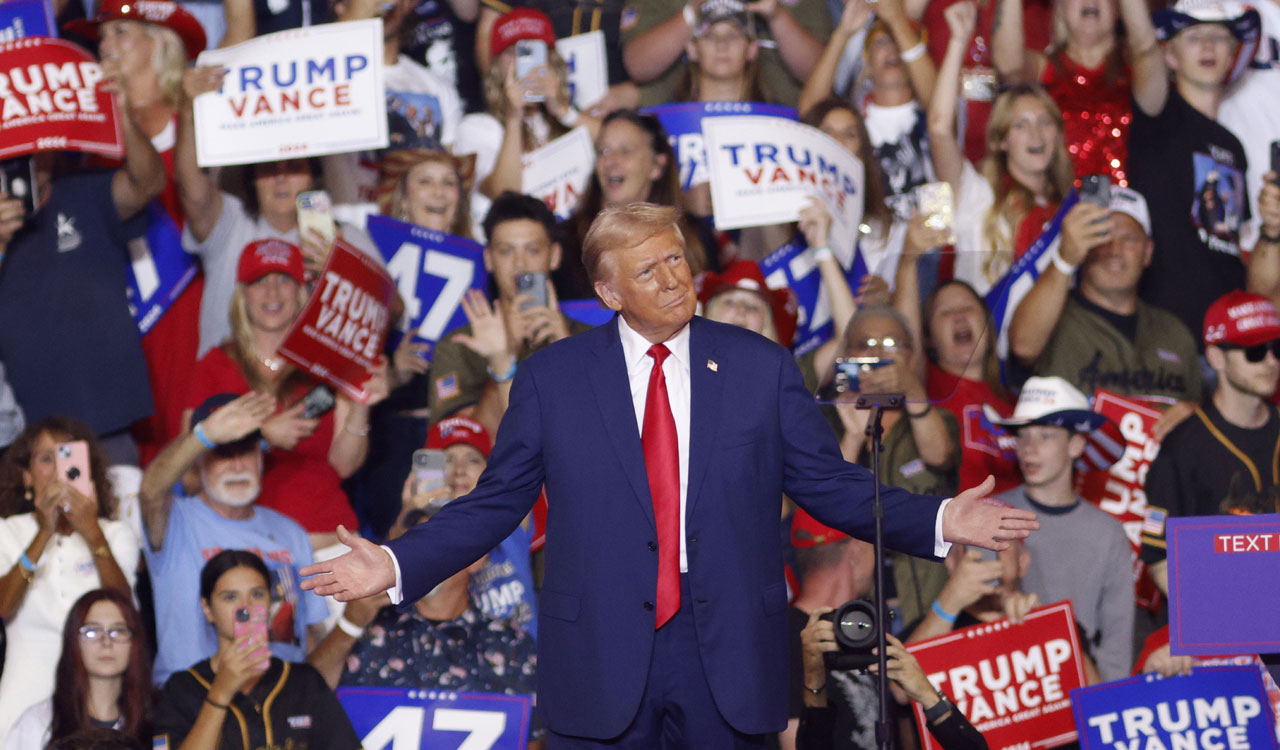 Trump continues personal attacks, says he is ‘much better looking’ than Harris