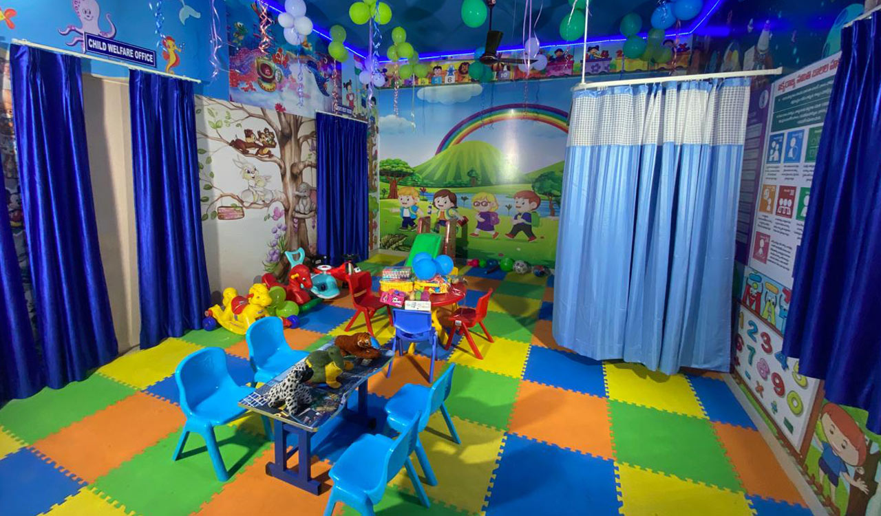 Eight police stations in Sangareddy get child-friendly corners