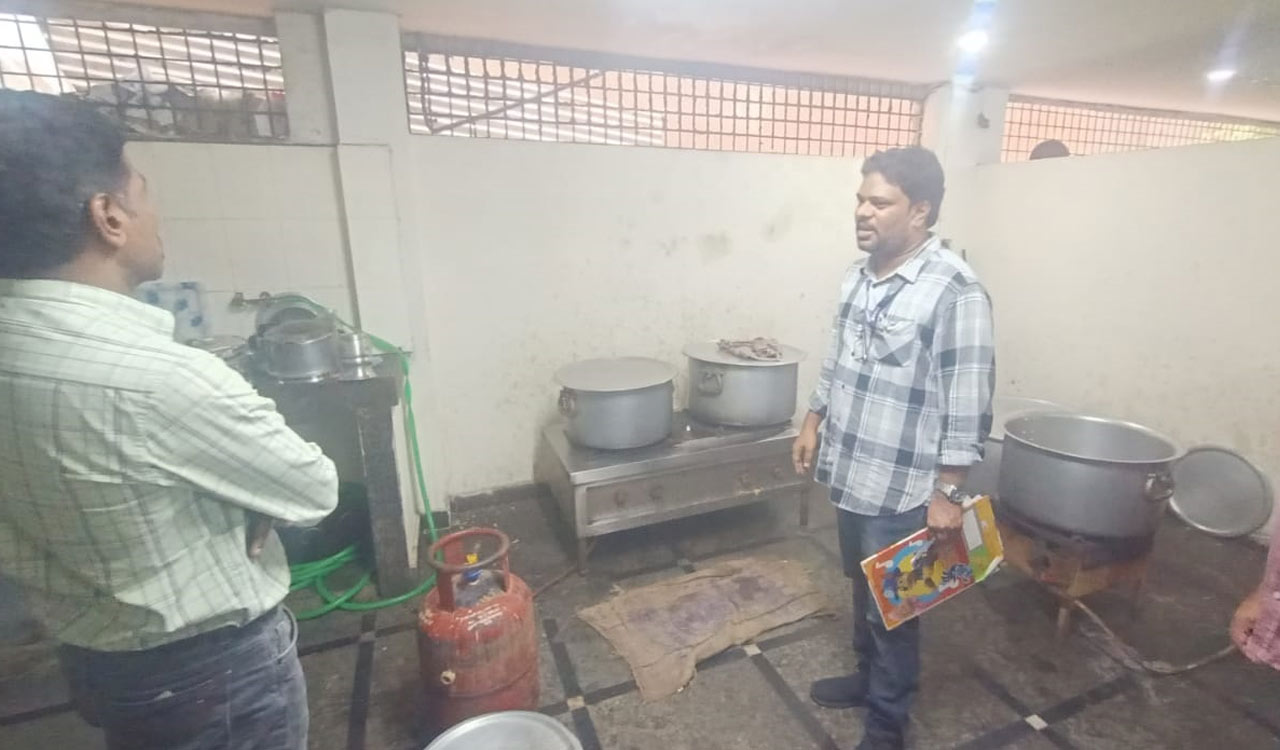Food safety officials inspect canteens of hostels, residential schools and colleges across Hyderabad