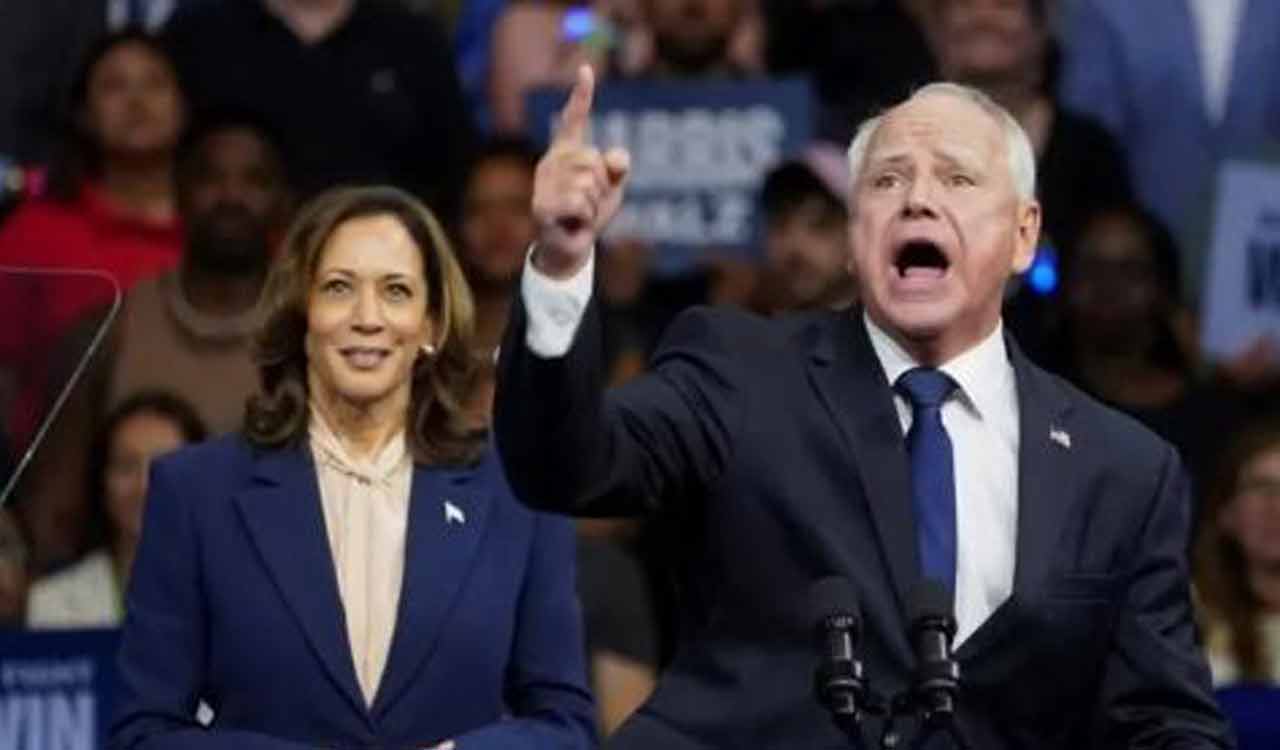 Kamala Harris presents herself, Governor Walz Tim Walz as ‘middle-class kids’