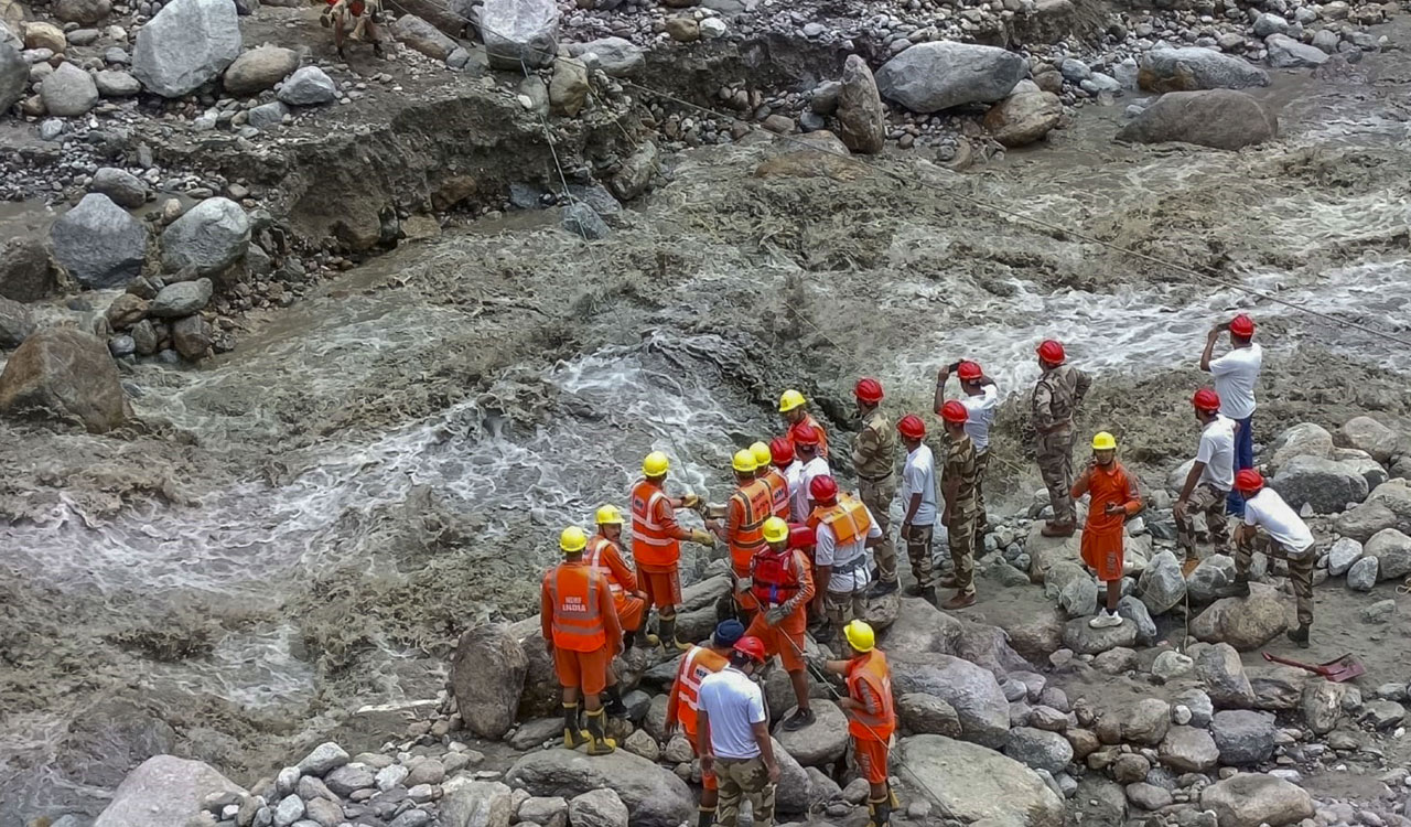 Himachal cloudburst: No trace of 45 missing people, search ops resume 