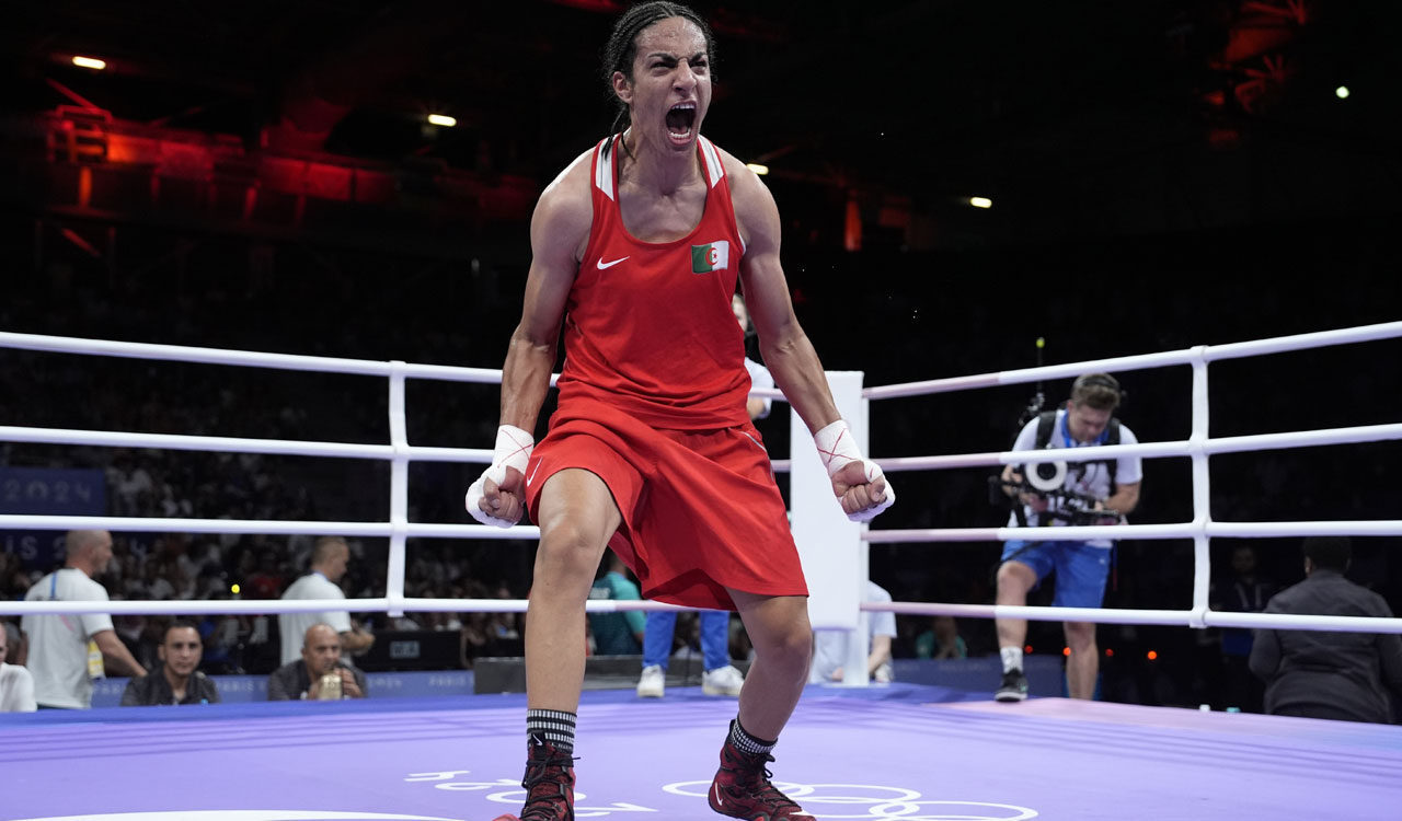 Algerian boxer Imane Khelif, at the centre of gender outcry, clinches medal