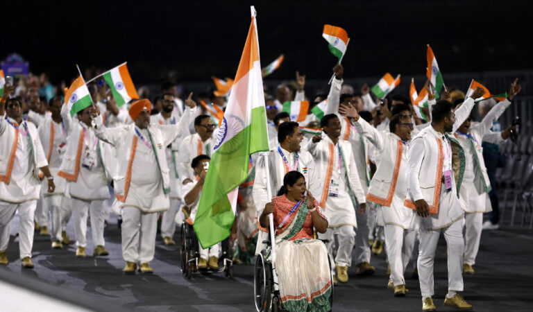 Indian Contingent Paris
