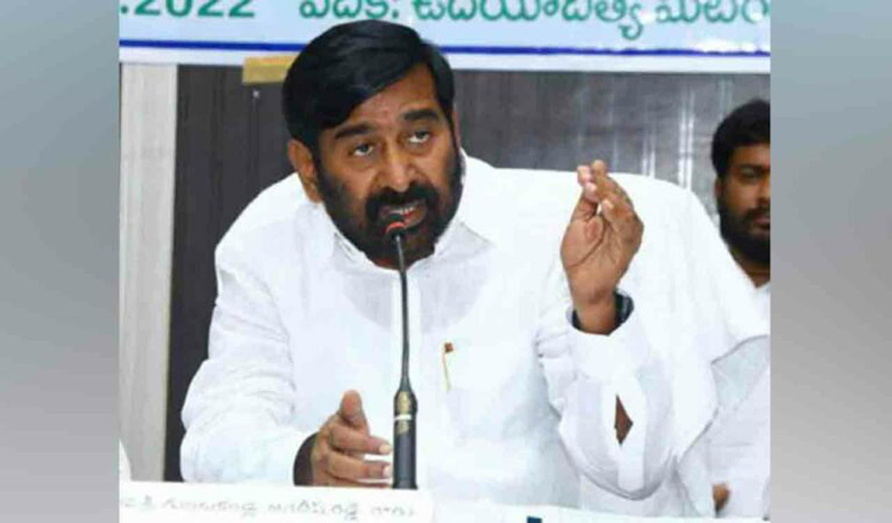 Congress government let down farmers in Telangana, says BRS MLA Jagadish Reddy