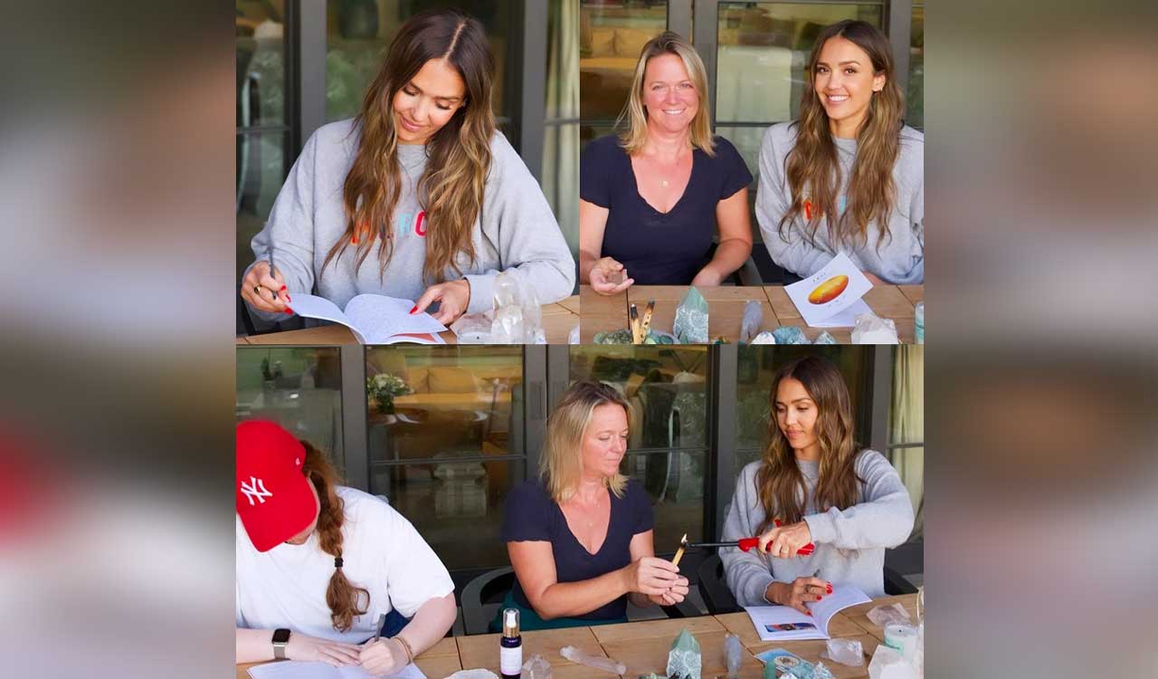 Jessica Alba has ceremony at home for Lion’s Gate portal