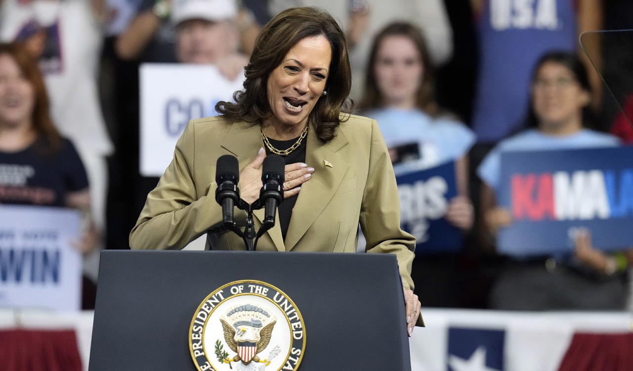 Kamala Harris gives immigration talk in Arizona as she fights in the Sun Belt