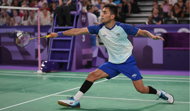 The first game saw Lakshya gain the upper hand initially with 11-9 at the break. However, the two players engaged in long, intense rallies, with the drift in the arena playing a significant role