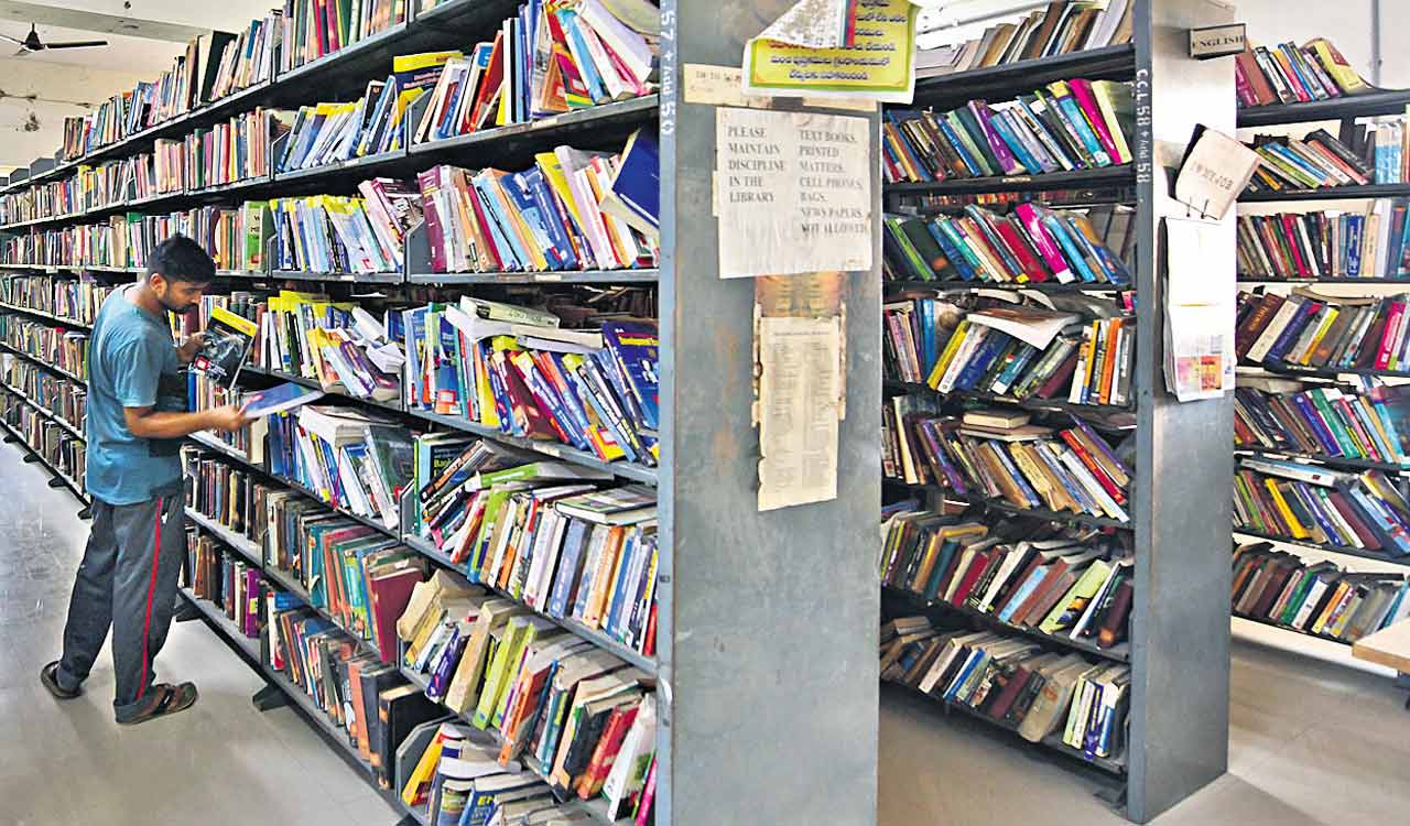 Four newly constructed library buildings in 2023 yet to be opened in Kothagudem
